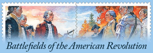 Battlefields of the American Revolution Stamps – Christopher Arndt