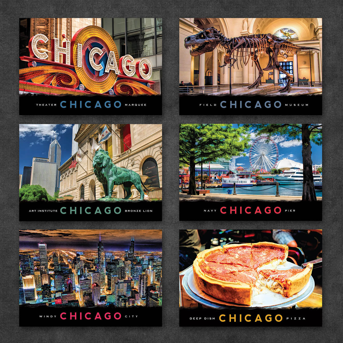 Chicago Postcards | Best of Series | Set of 20