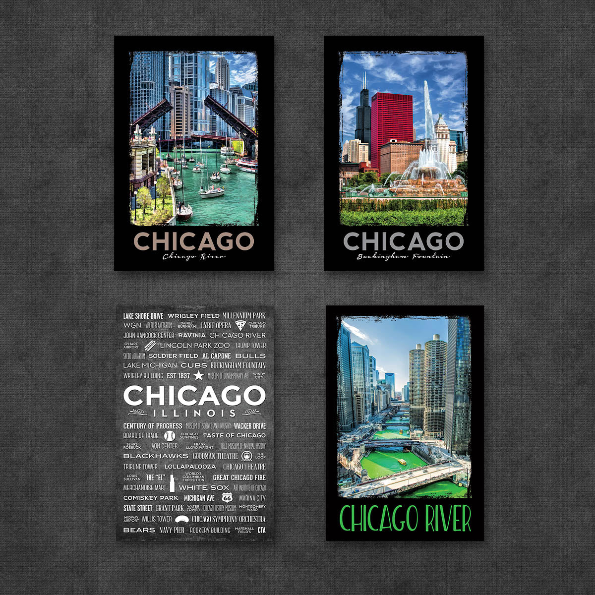 Chicago Postcards | Best of Series | Set of 20