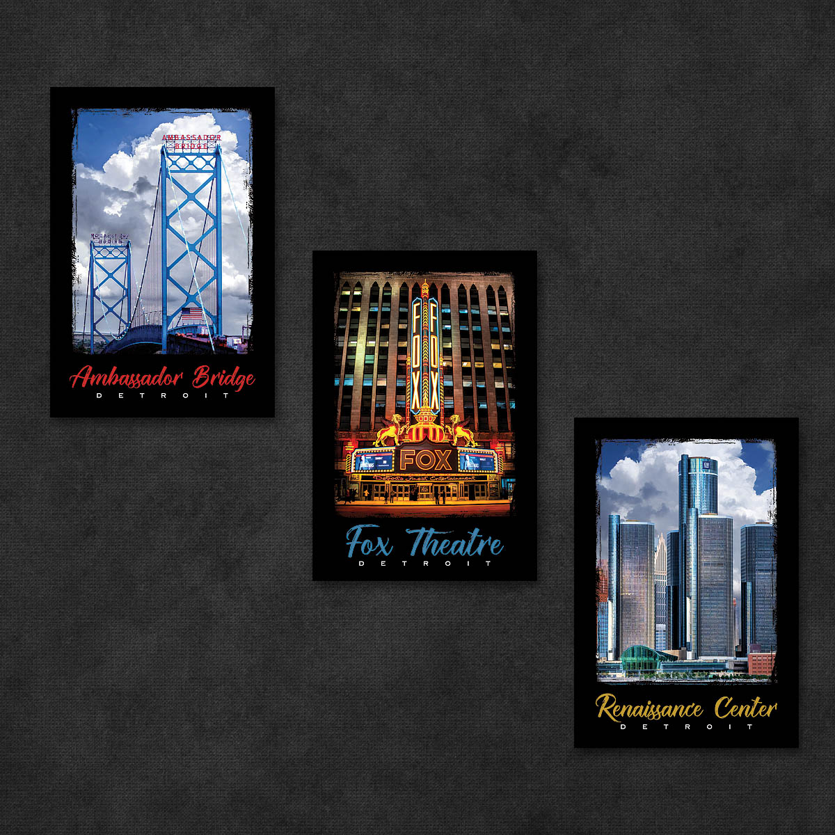 Detroit Postcards | Set of 8
