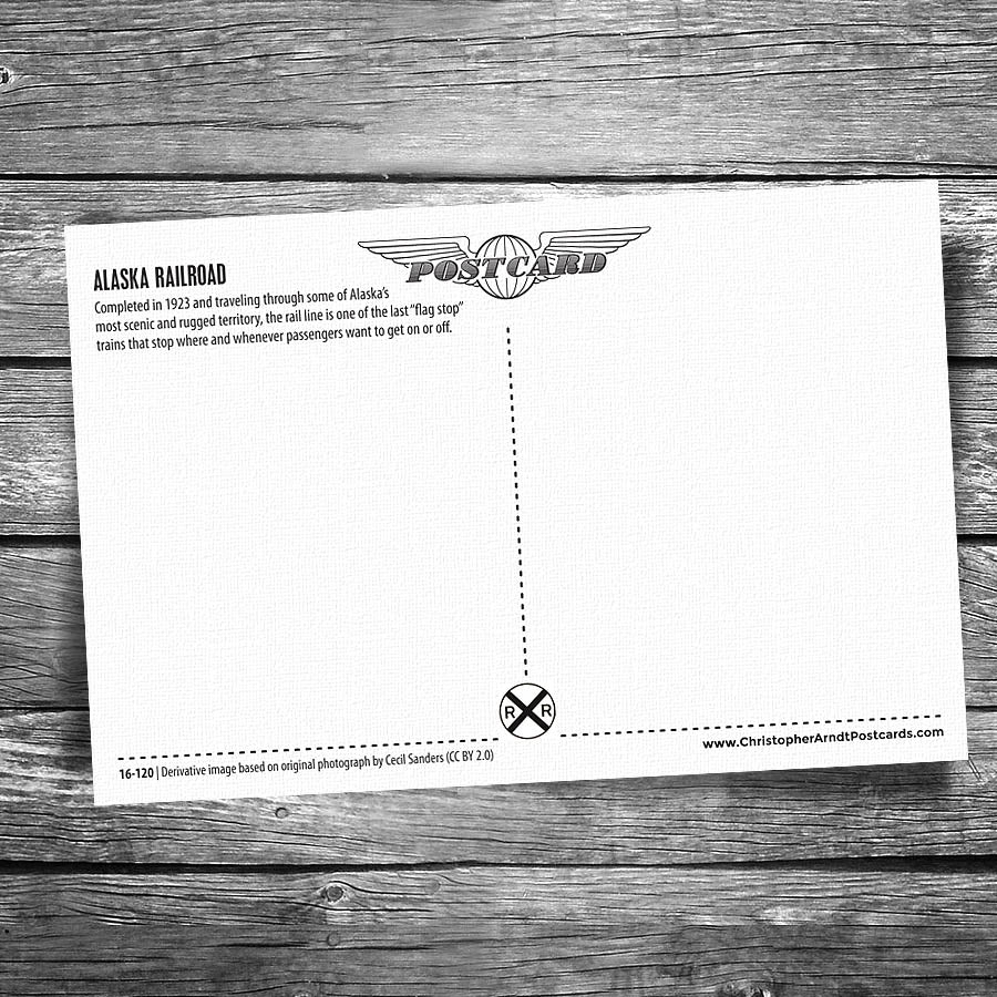 Alaska Railroad Postcard