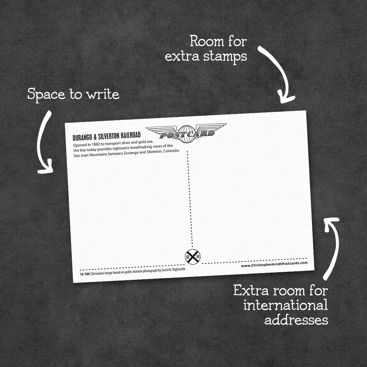 Train Postcards | Set of 16