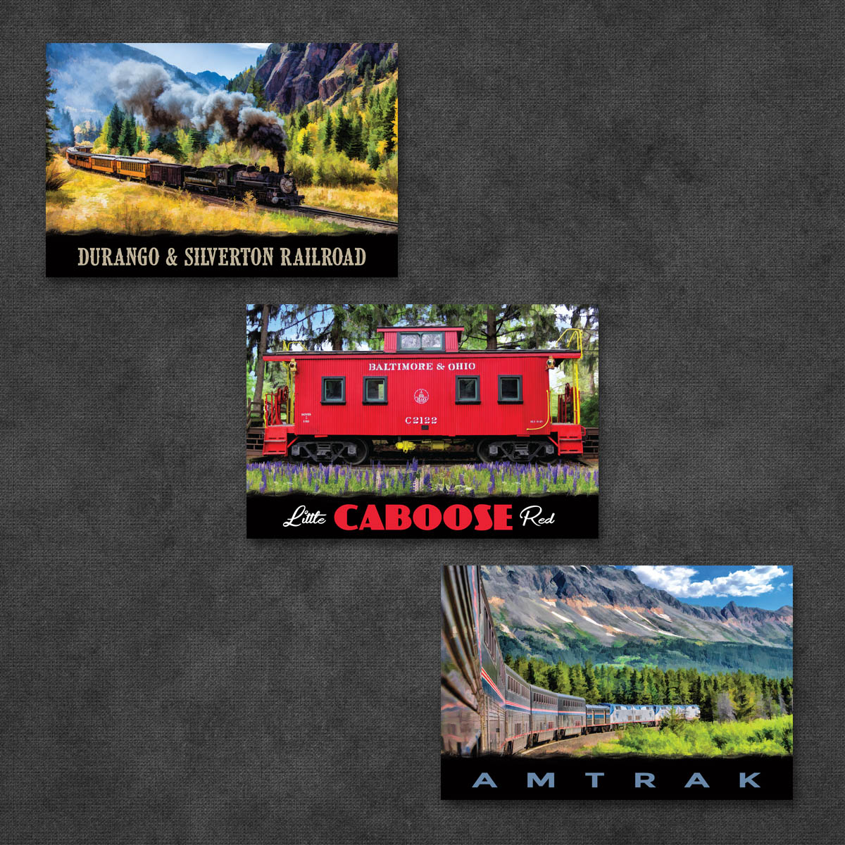 Train Postcards | Set of 8