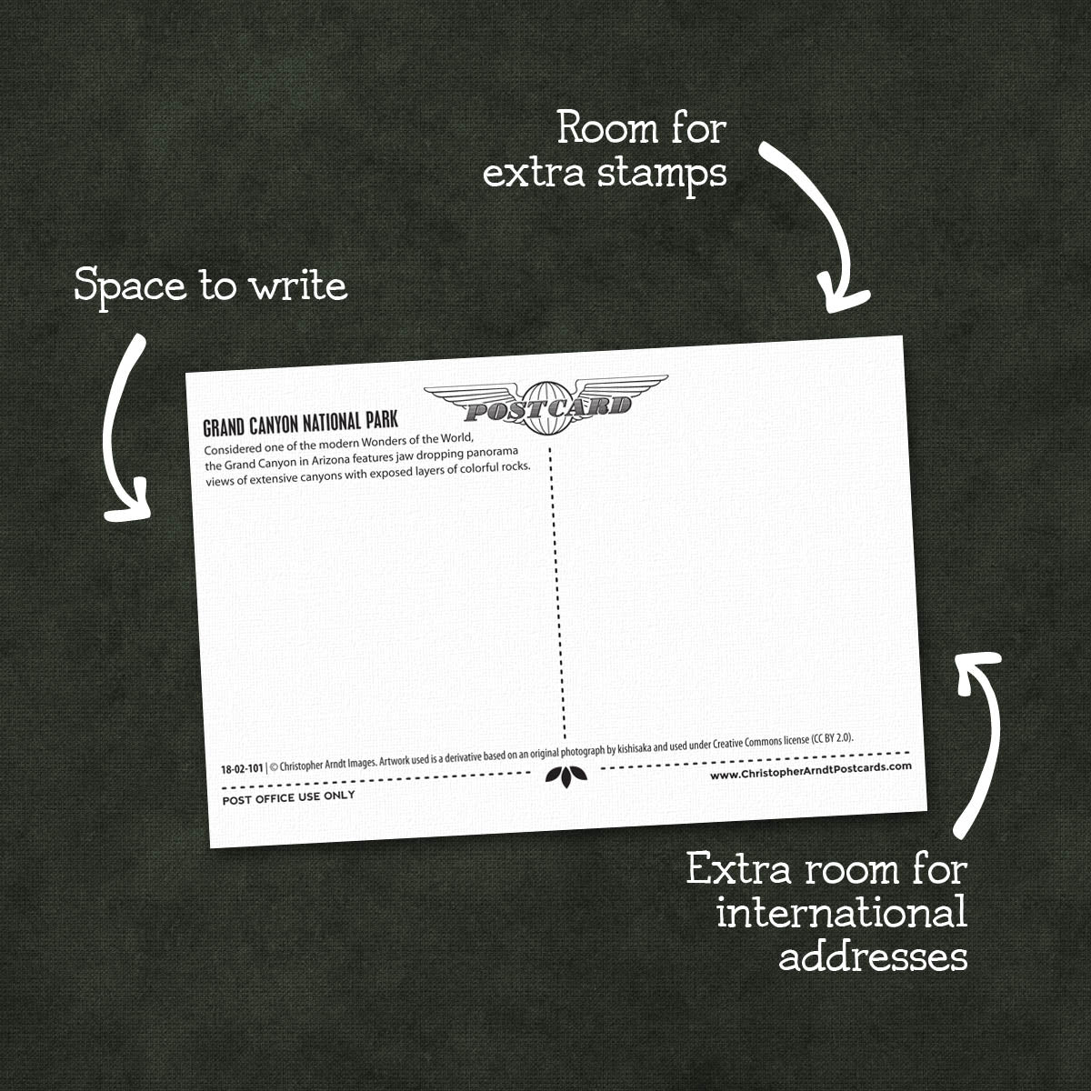 Grand Canyon Postcards | Set of 8