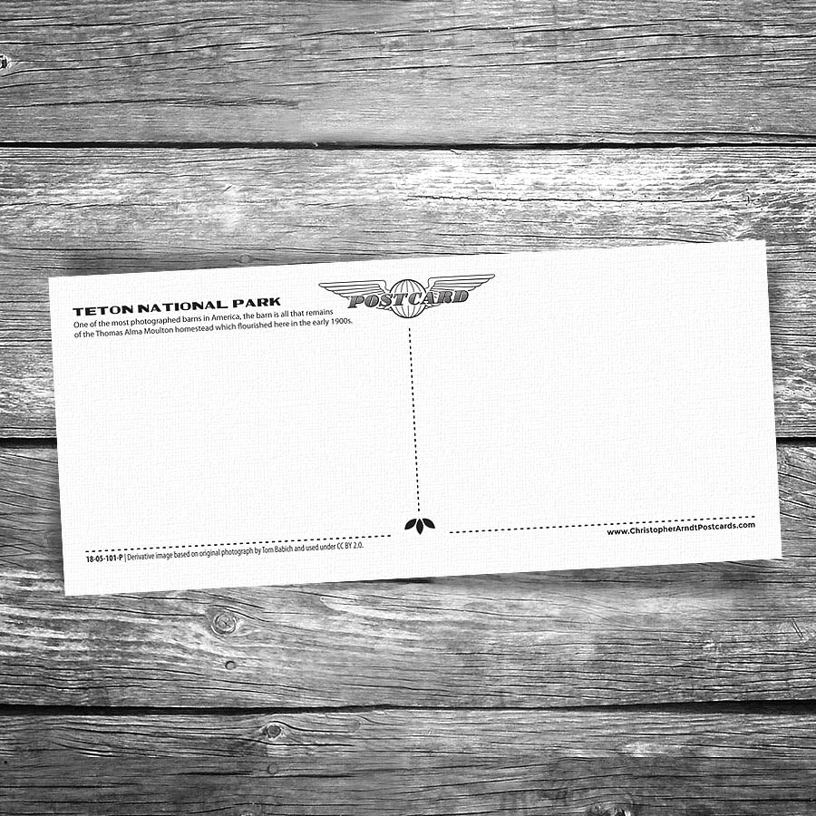 Grand Teton Panorama Postcard