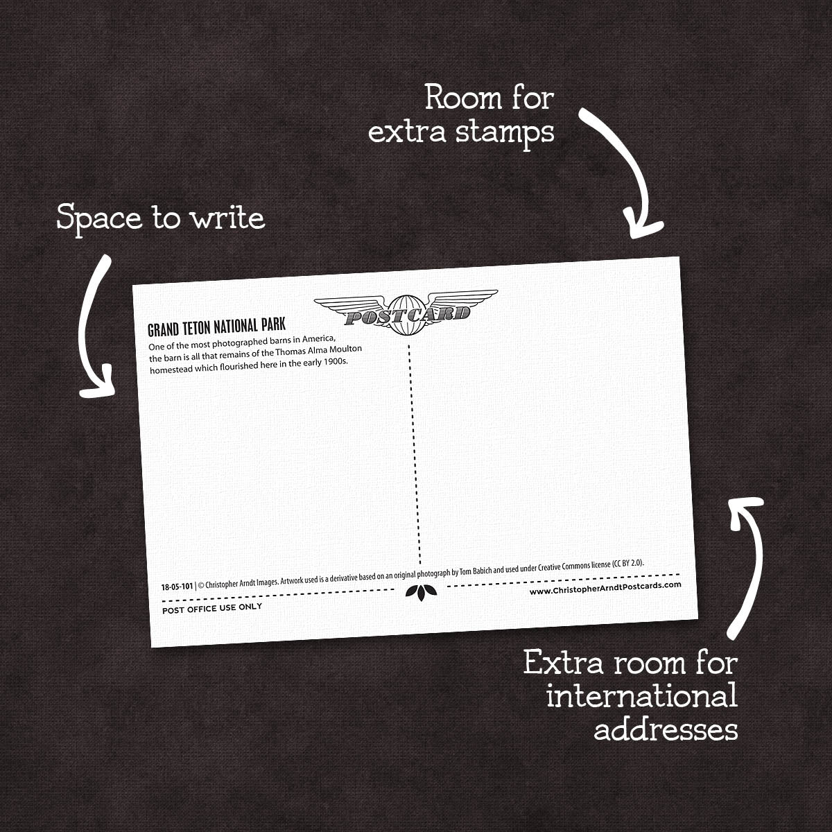 Grand Teton National Park Postcards | Set of 8