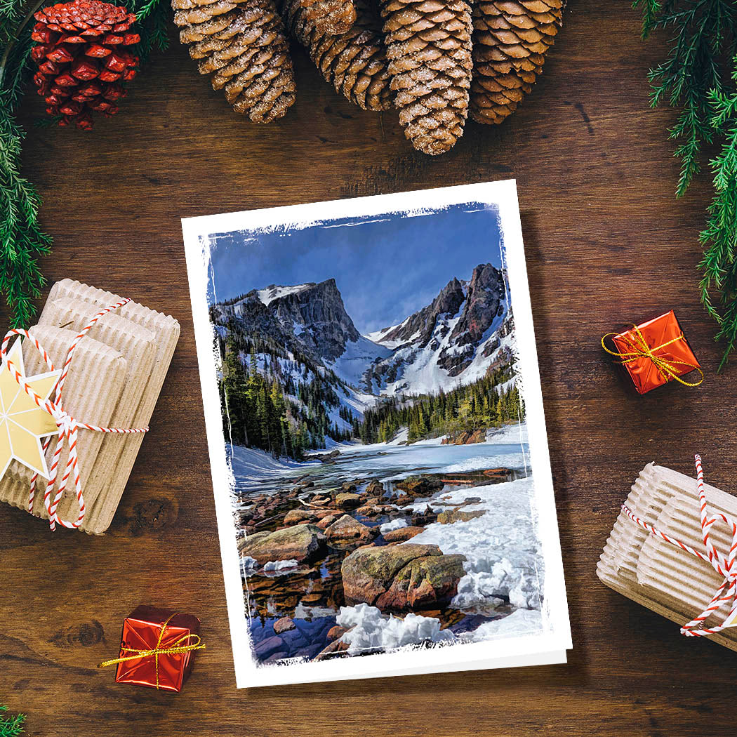 Rocky Mountain Winter | 5x7 Blank Card