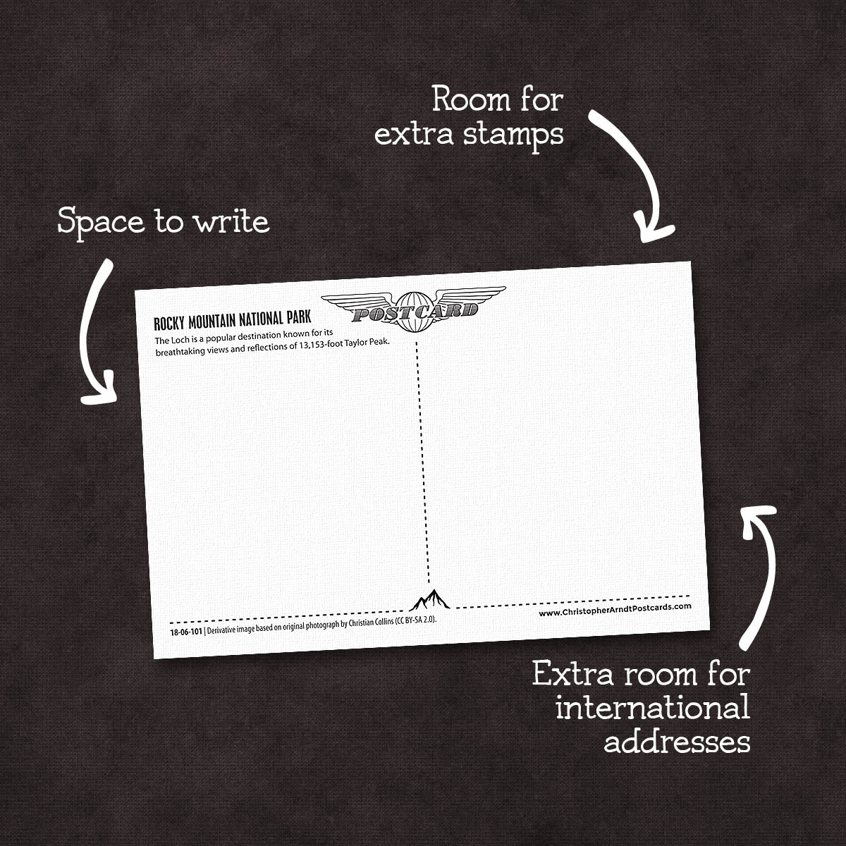 Rocky Mountain National Park Postcards | Set of 8