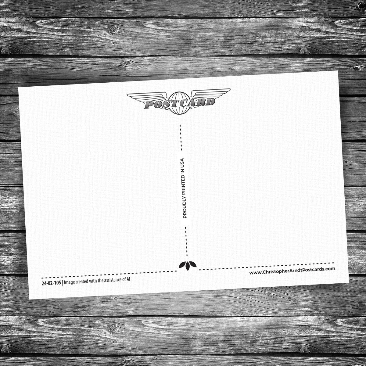 Happy Birthday Painting Postcard