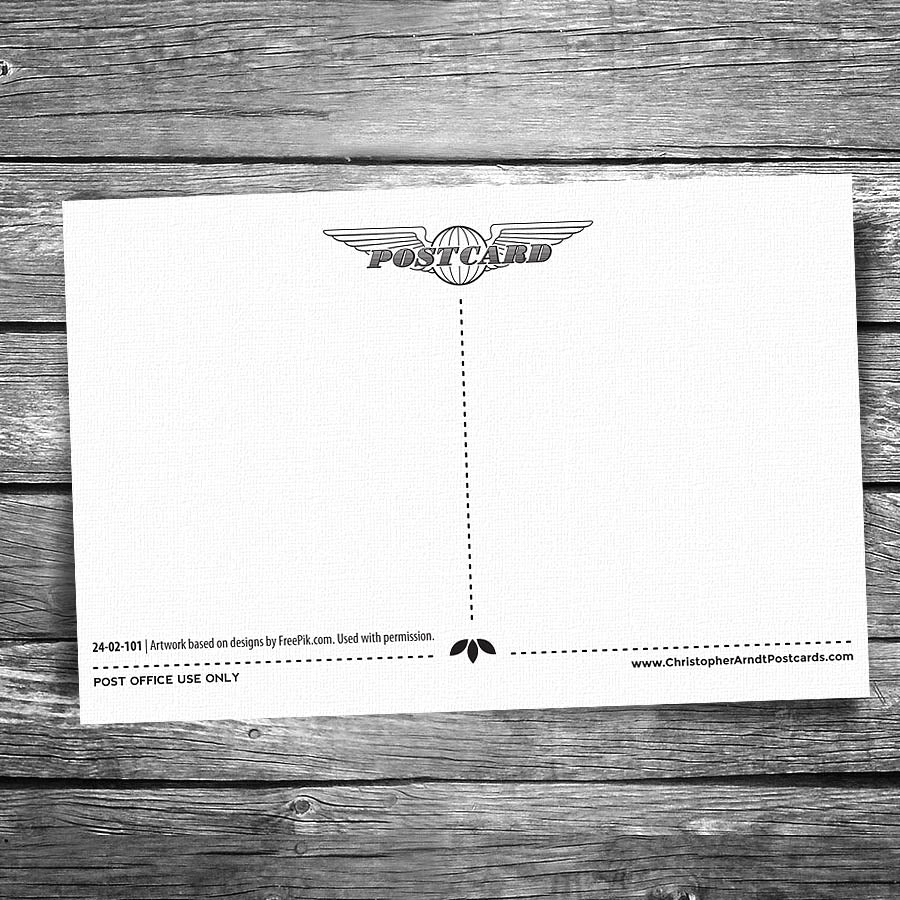 Happy Birthday Flowers Postcard