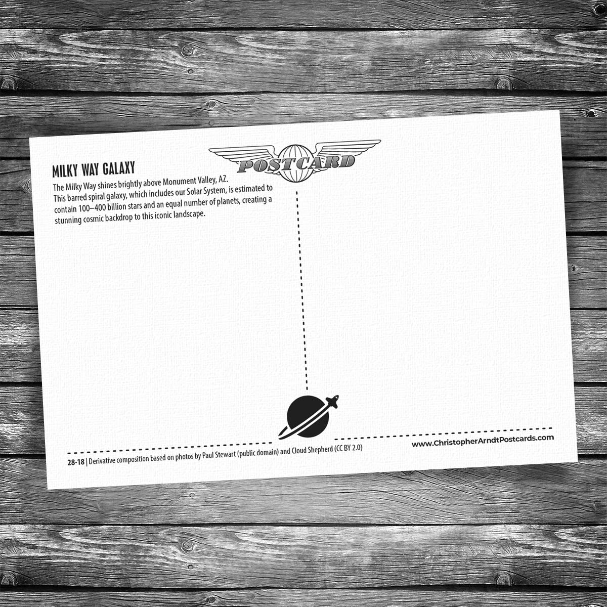 Milky Way Postcard