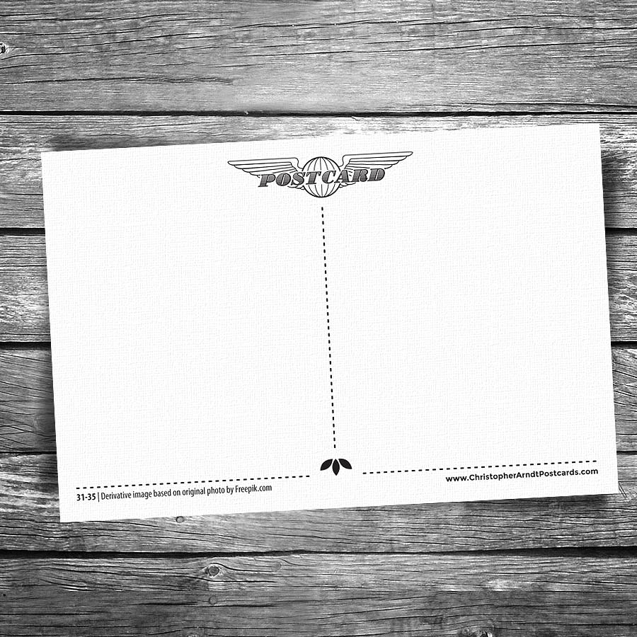 Espresso Heart Postcard