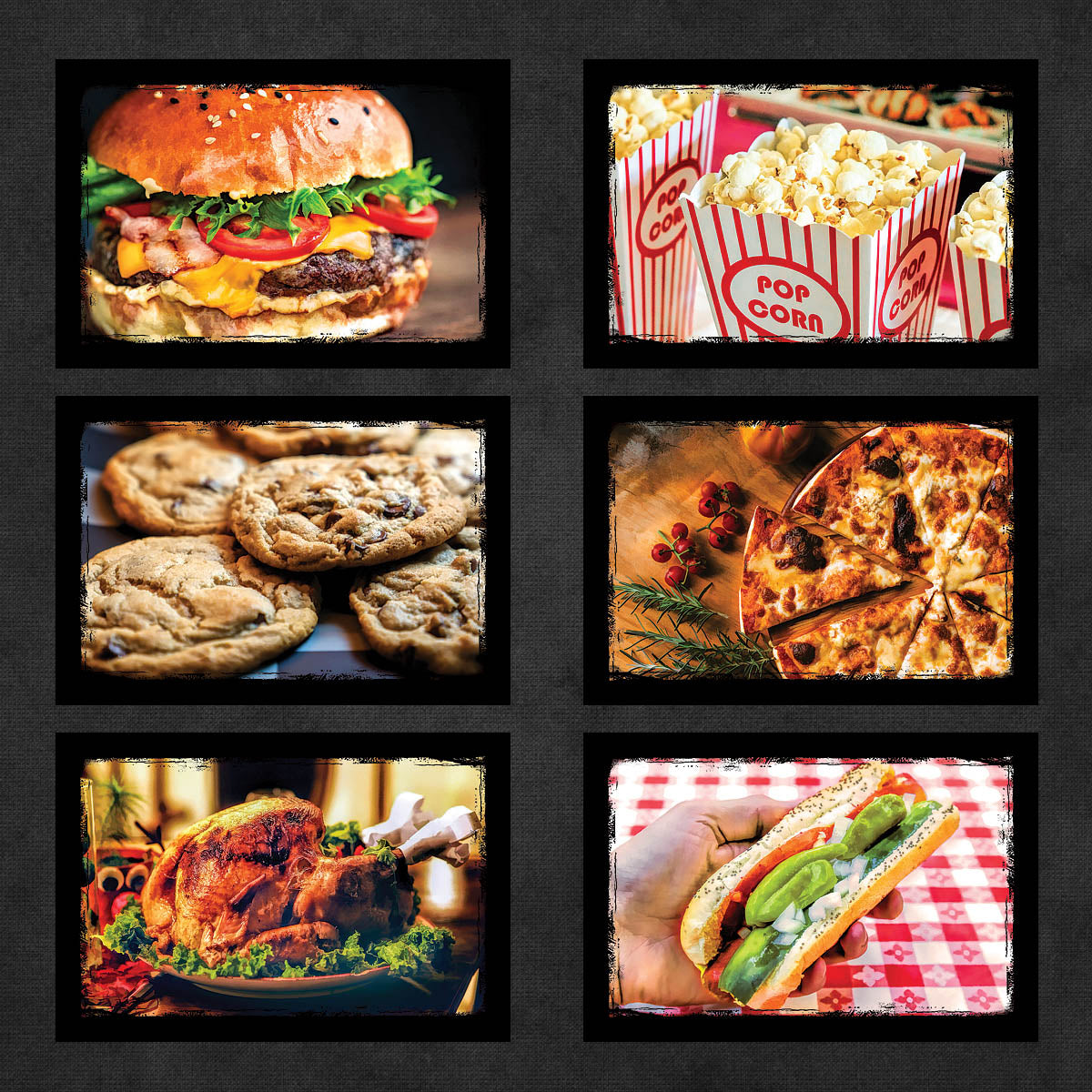 Food Postcards | Set of 16