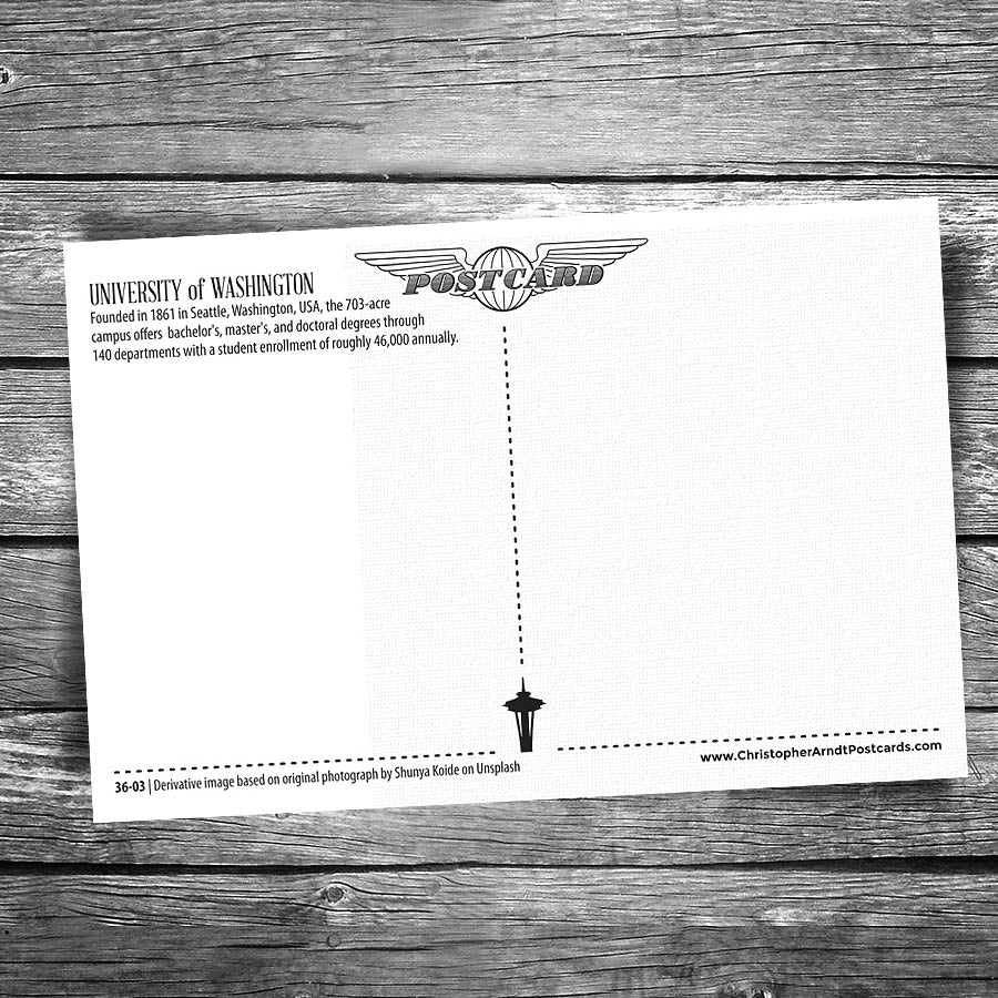 University of Washington Postcard