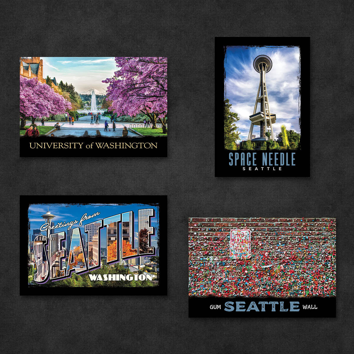 Seattle Postcards | Set of 8