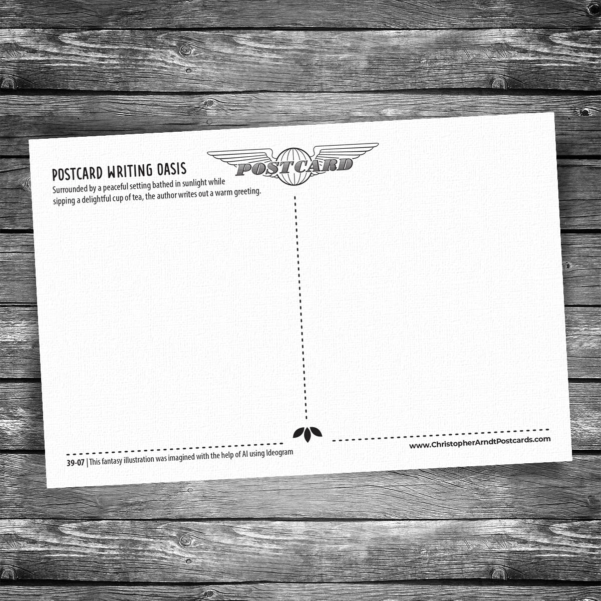 Postcard Writing Oasis