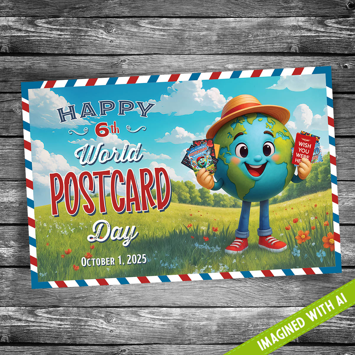 World Postcard Day 2025 Postcard
