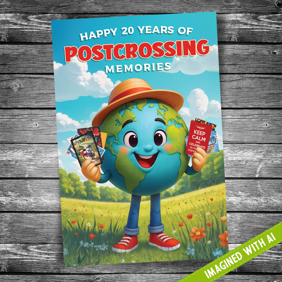 Postcrossing 20th Mr World Postcard