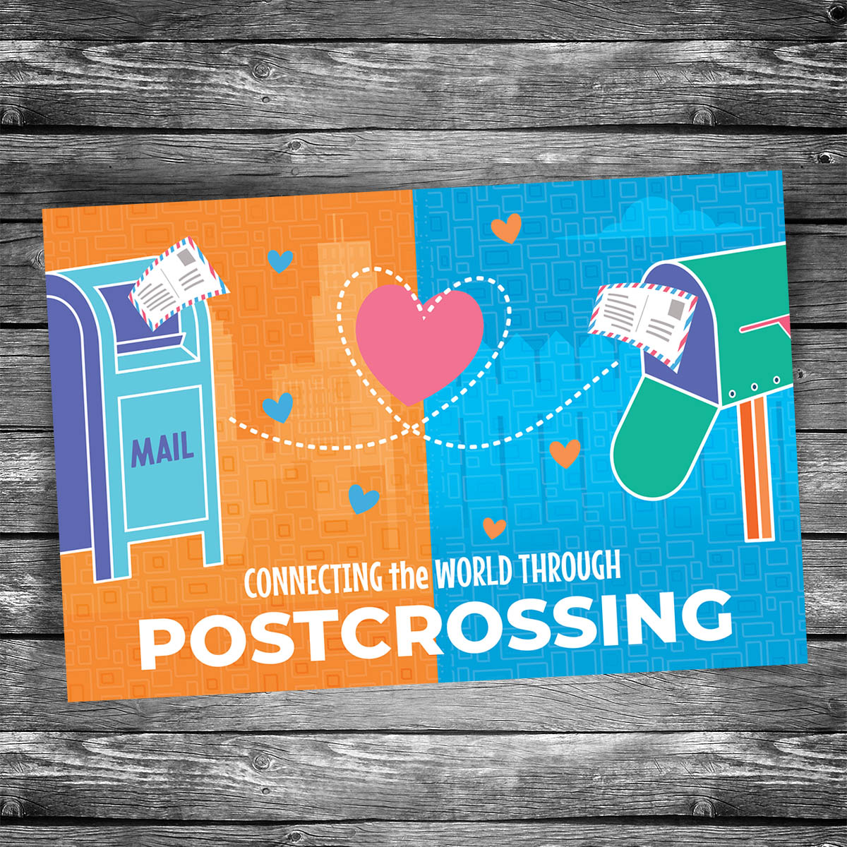 Connecting the World Through Postcrossing | 4x6 Postcard