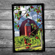 Door County Cherry Barn Postcard