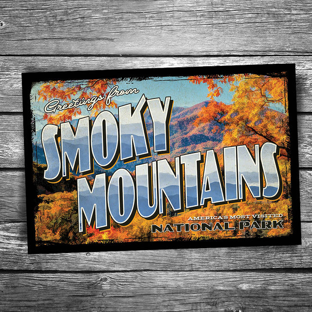 Greetings from Smoky Mountain National Park Postcard