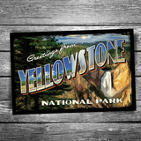 Yellowstone National Park Postcards