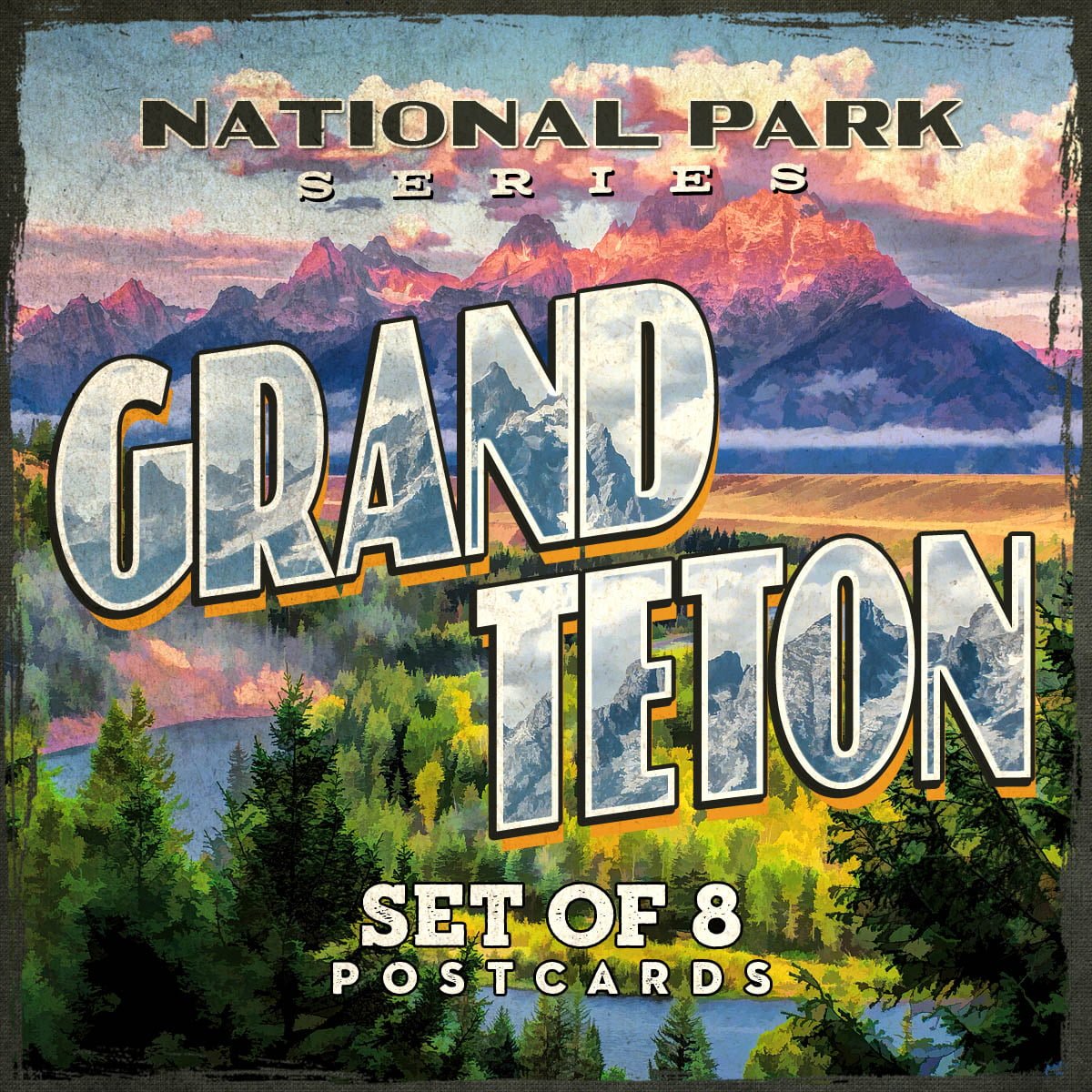 Grand Teton National Park Postcards | Set of 8
