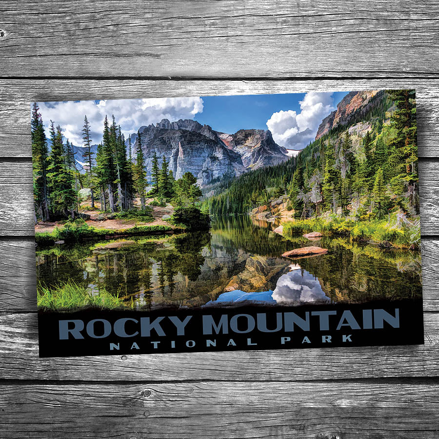 Rocky Mountain National Park - The Loch – Christopher Arndt Postcard Co