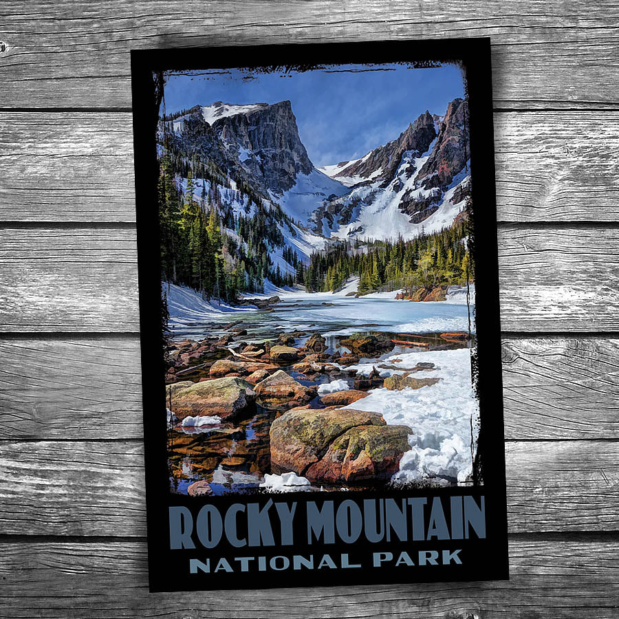 Rocky Mountain National Park - Winter – Christopher Arndt Postcard Co
