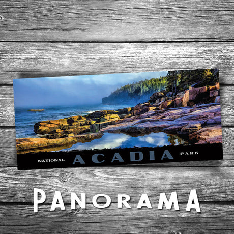 Acadia Panorama Postcard