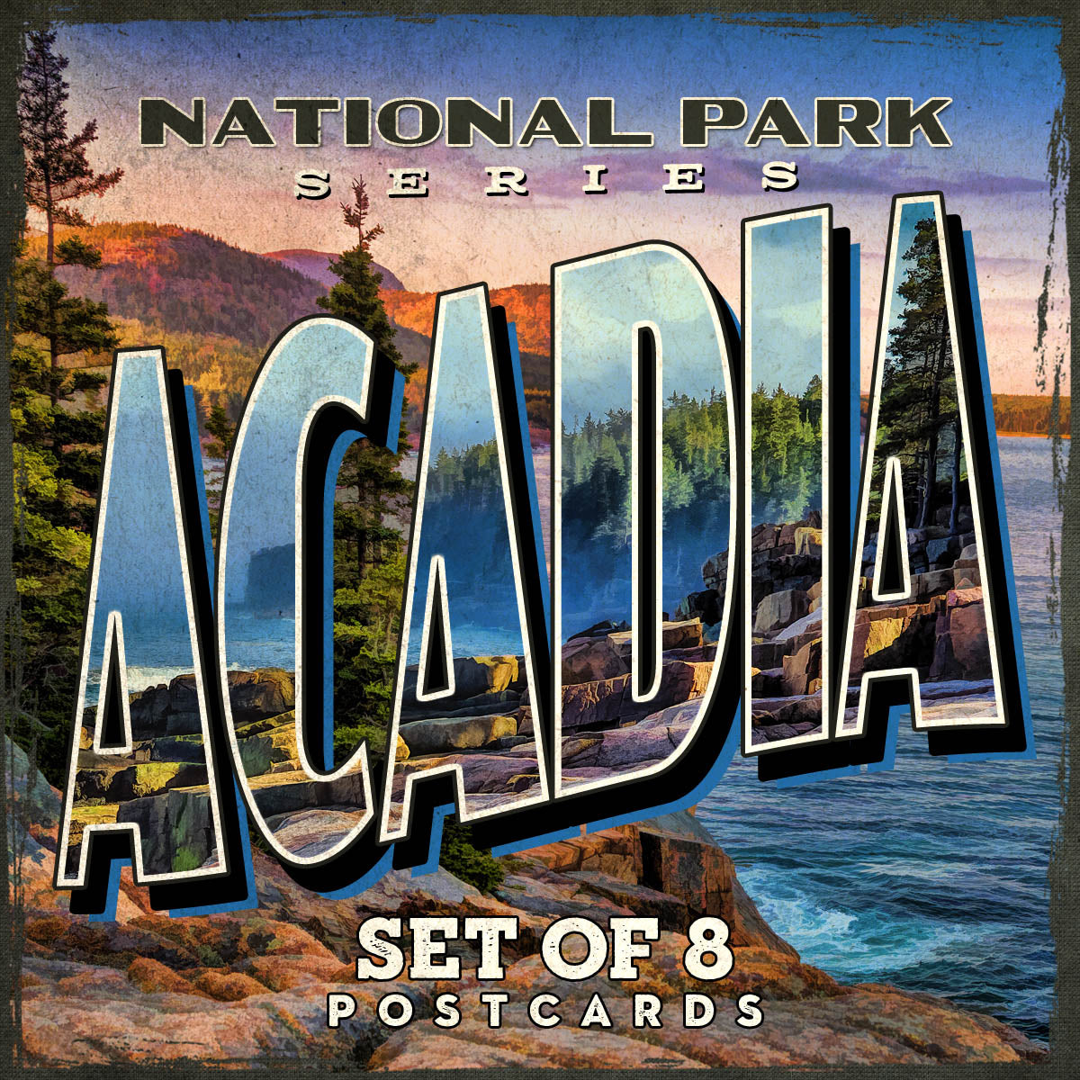 Acadia National Park Postcards | Set of 8