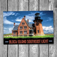 Block Island Southeast Lighthouse Postcard