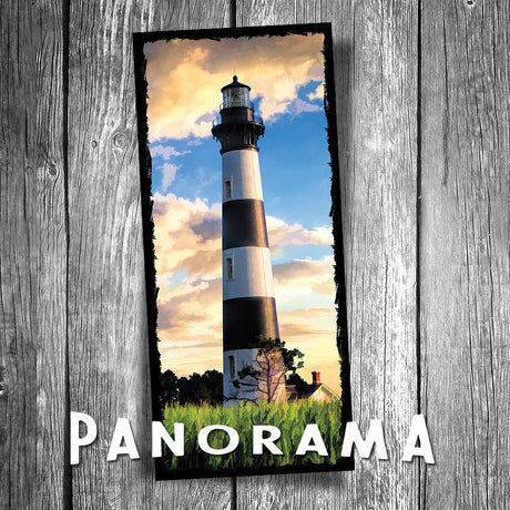 Bodie Island Lighthouse Panorama Postcard