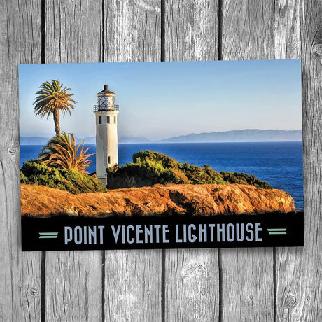 Point Vicente Lighthouse Postcard