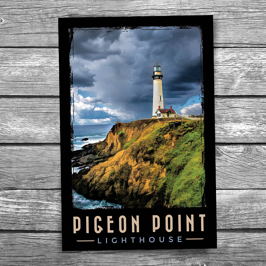 Pigeon Point Lighthouse Postcard