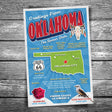 Greetings from Oklahoma Postcard