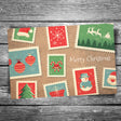 Christmas Stamps Postcard
