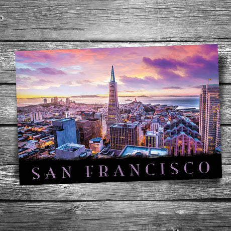 San Francisco Skyline Postcard