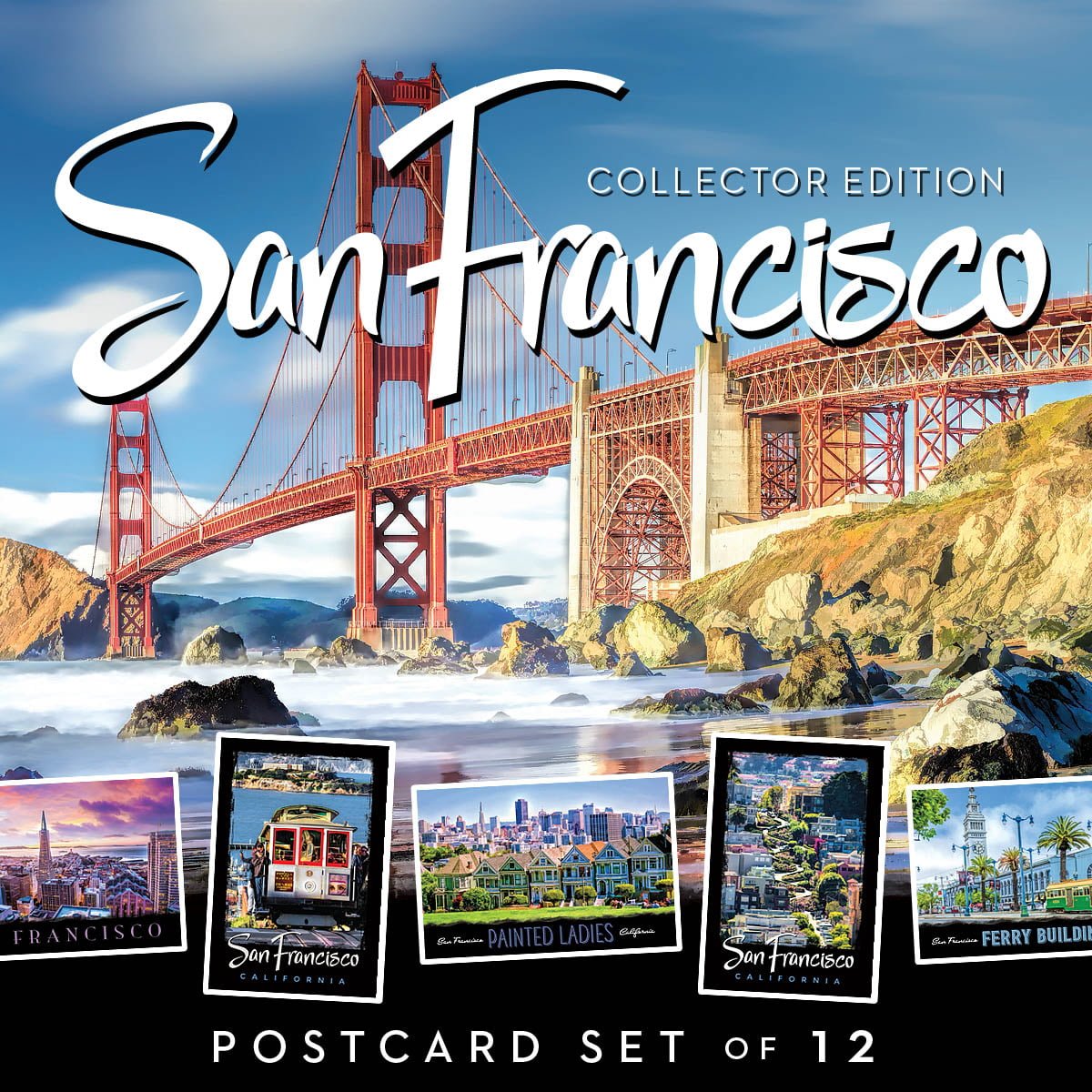 San Francisco Postcards | Set of 12
