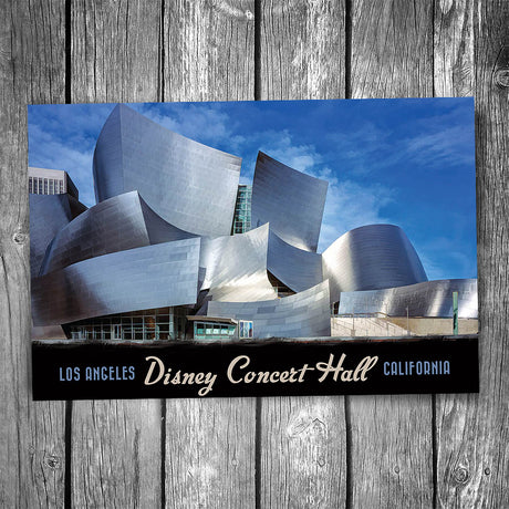 Disney Concert Hall Postcard