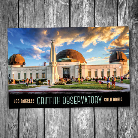 Griffith Observatory Postcard
