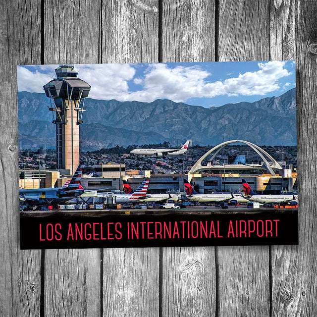 Los Angeles International Airport Postcard
