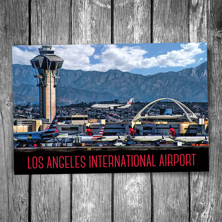 Los Angeles International Airport Postcard