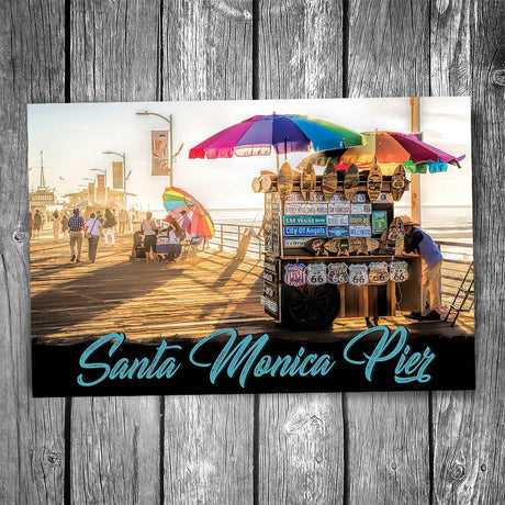Santa Monica Pier Postcard