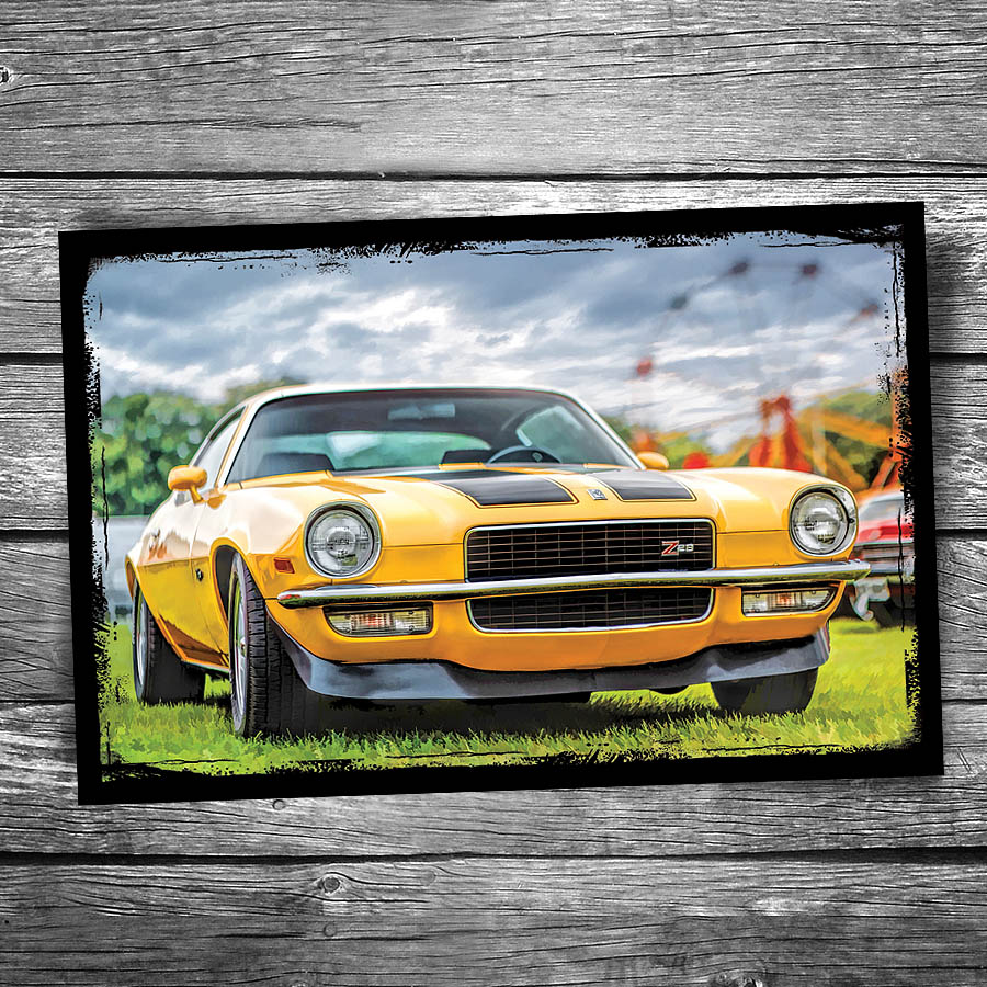 Chevrolet Camaro Postcard
