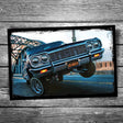 Chevrolet Lowrider Postcard