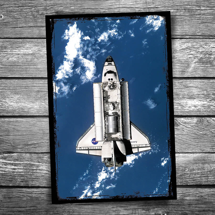 Space Shuttle Postcard