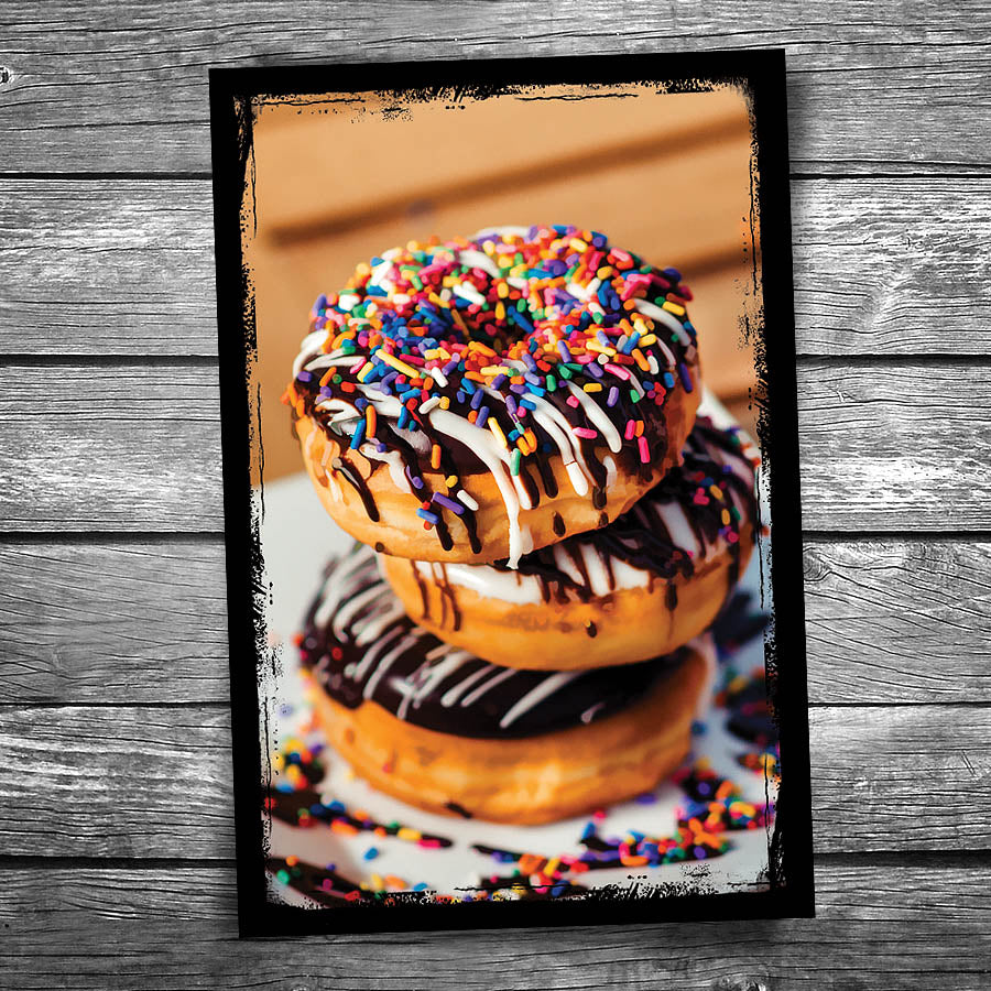 Donuts Stack Postcard