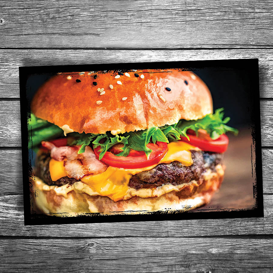 Hamburger Postcard