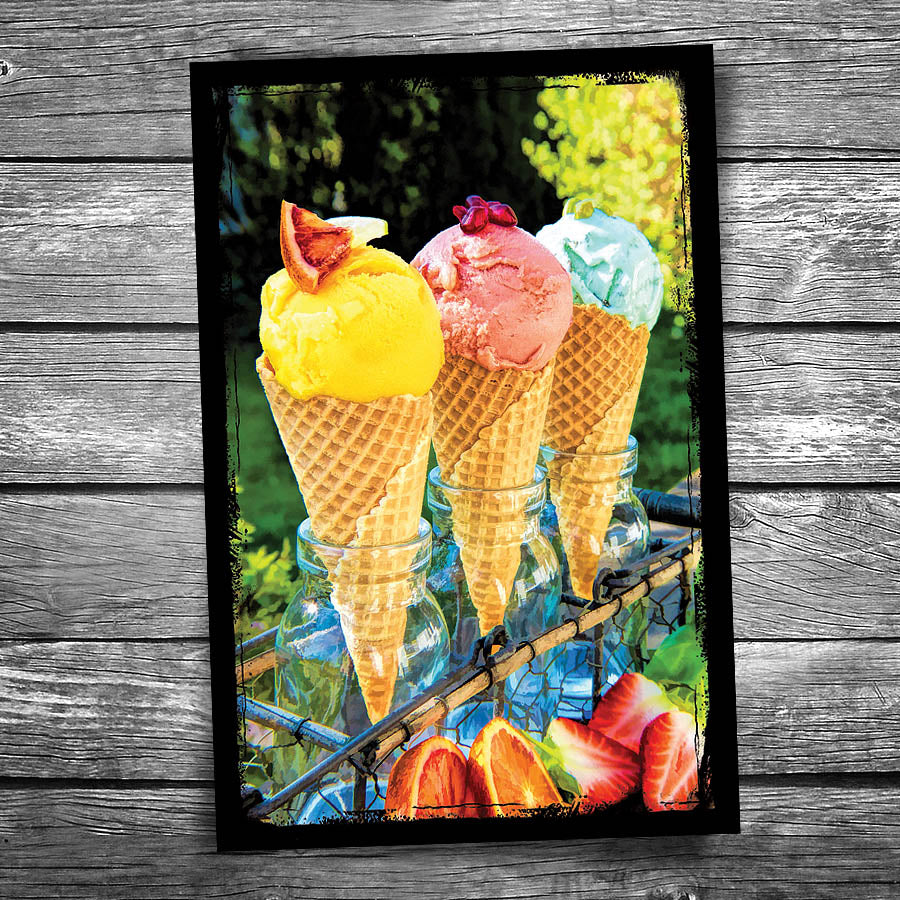 Ice Cream Postcard